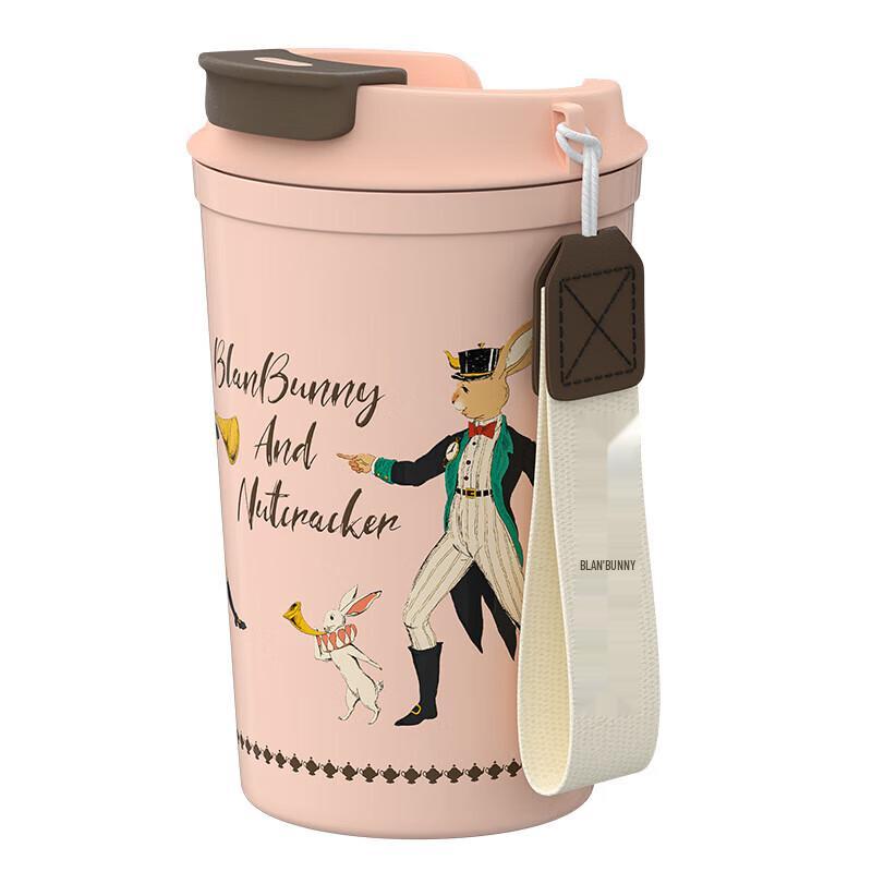 Blan Bunny Nutcracker Insulated Cola Travel Mug