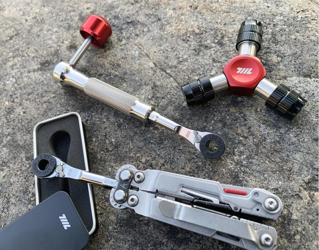 711L EDC Ratsche mit Sechskantende, 71187