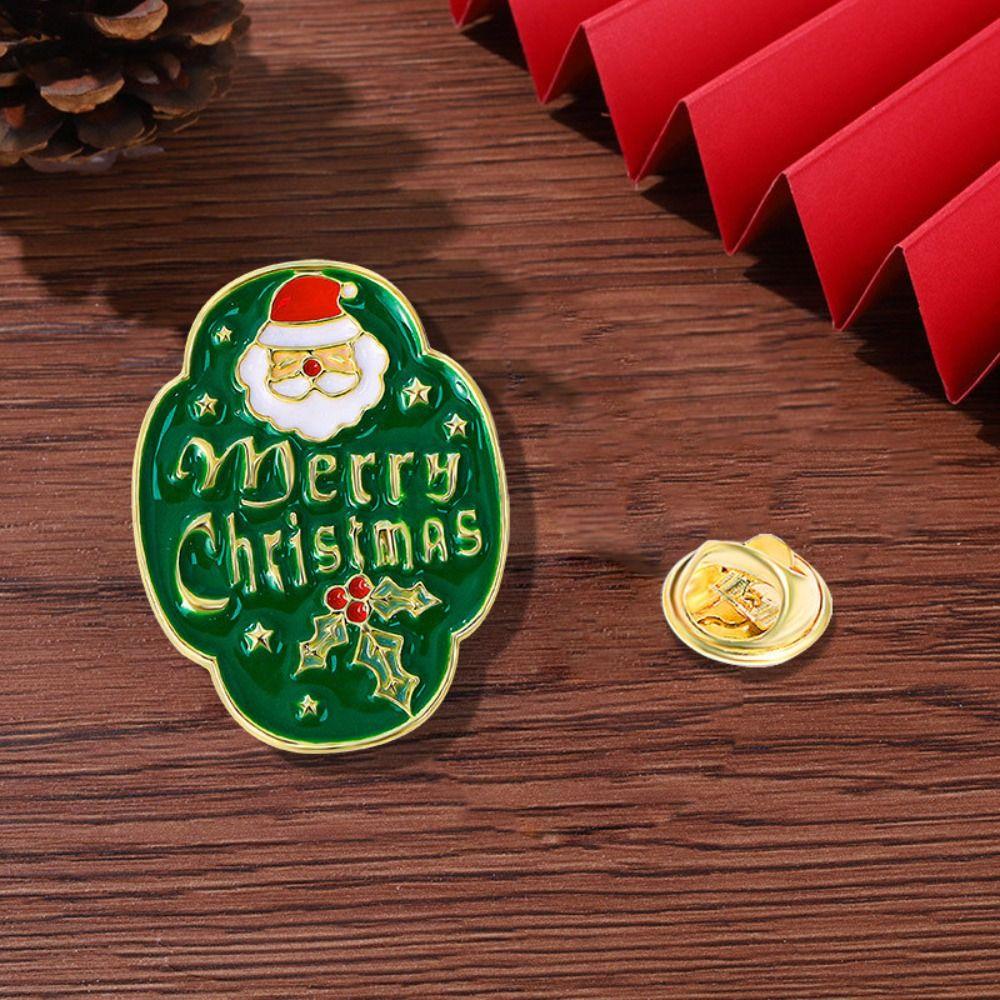 

Cartoon Enamel Pins Elk Christmas Badges Pins Jewelry Xmas Brooch Girls 02