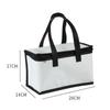 Reusable Folding Insulated Ice Cooler Bag Portable Thermal Tote for Outdoor Picnic Lunch Beer Delivery Camping Travel
