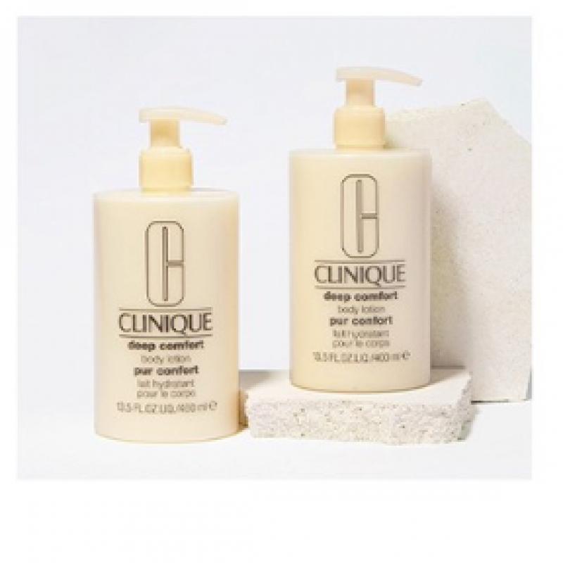 Clinique Deep ComFort Body Lotion 400ml  Daily Body Lotion  For The Whole Family 