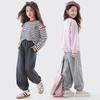 Duo Miao Wu Girls' Casual Sports Pants