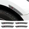 AABIG1 4PCS Carbon Fiber Car Motorcycle Wheel Rim Decorative Stickers for Mercedes Benz W204 W205 AMG E210 E211 E212 E213 E214 W222