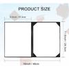GraduatePro Imprinted Diploma Cover 8.5 x 11, Leatherette Padded Certificate Covers, Graduation Document Holder Letter Size, Black