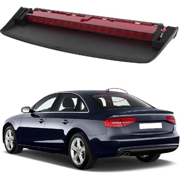 KIMISS LED 3rd Brake Light High Mount Stop Lamp Red Lights 8K5945097 Brake Light Replacement Parts High Mount Stop Light Fit for / S4 Sedan