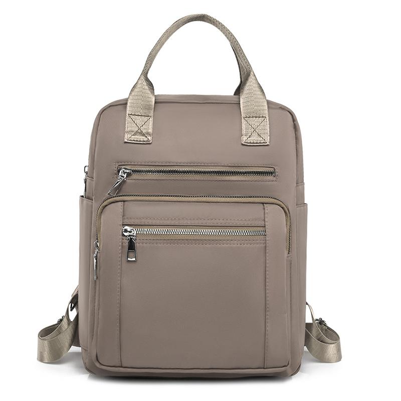 1 Medium-sized Classic Women's Backpack with Adjustable Shoulder Straps, Suitable for Outdoor, Travel, and Back To School Multif