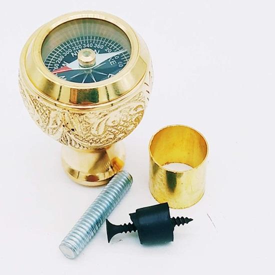 Brass Solid  Compass Nautical Brass Handle Cane Handle Only