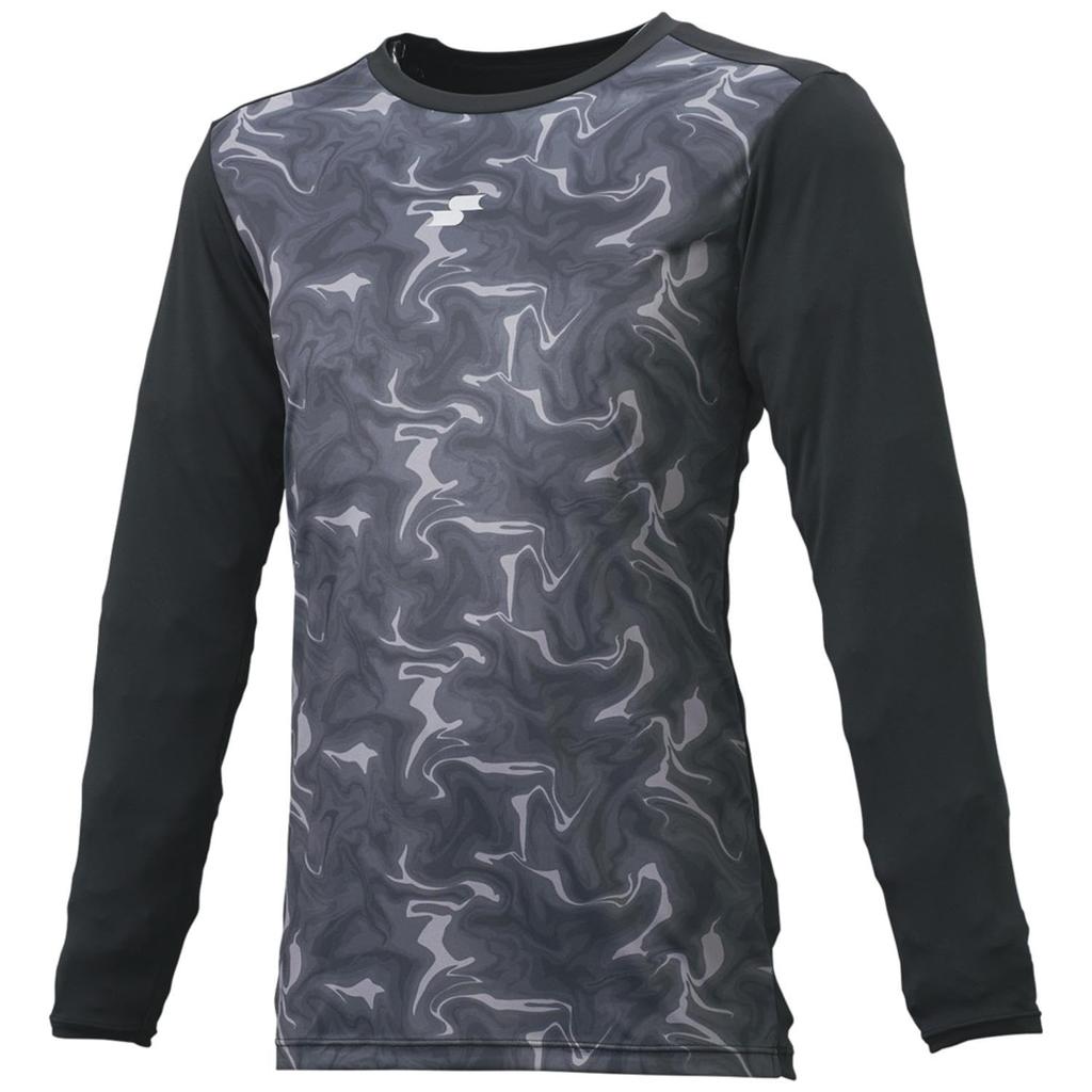 SSK Graphic Long Sleeve Low Neck Undershirt BUE241LL