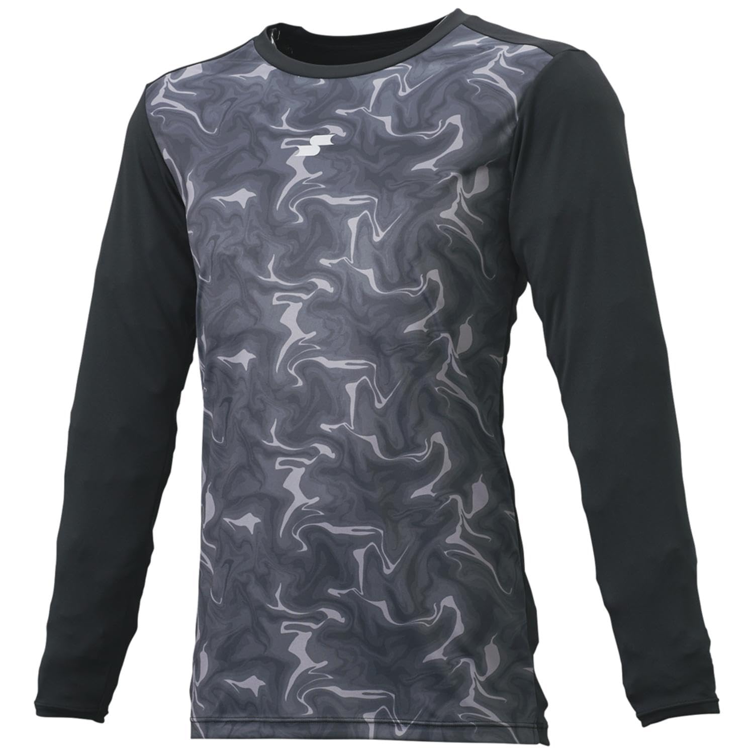 

SSK Графическая футболка с длинным рукавом и низким вырезом BUE241LL