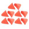5 Pairs Pointed Shoe Filler Insert PU Foam Thick Soft Toe Cushion Fillers Half Size Shoe Filler For High Heels