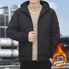 Winter Fashionable Hooded Cotton Jacket with Fleece, Thickened & Trendy, Available for Bidding