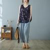 2022 Summer Plus Size Floral Loose Fit Camisole T-Shirt for Women