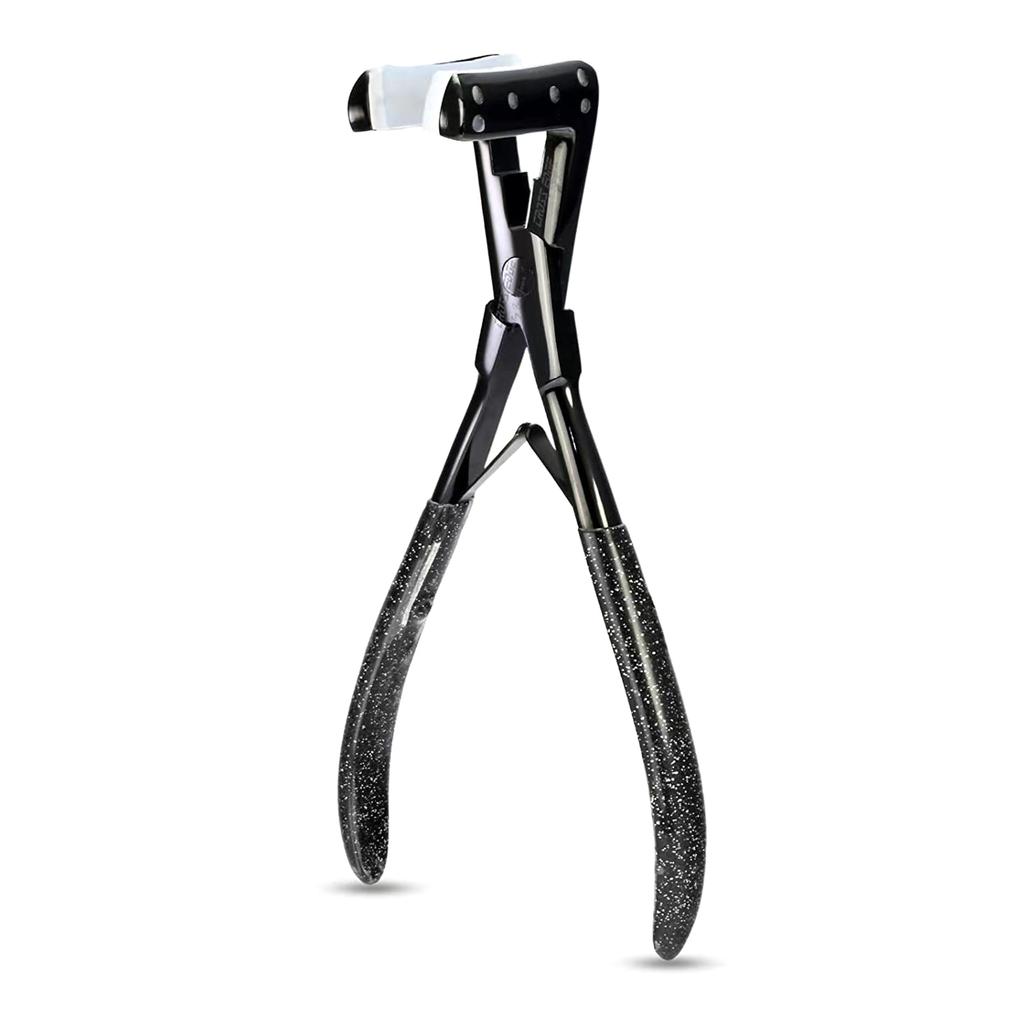 Tape in Hair Extension Pliers Professional Flat Surface Human Hair Sealing Plier Tape in Extensions Styling Hair Tools