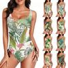 Women's Printed Bikini Swimsuit Sport Swimsuit