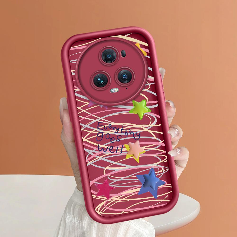 Soft Silicone Square Ladder Printing Pattern Phone Casing Full Cover Camera Shockproof Protection Rubber Case for Huawei Honor