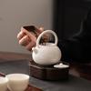 Zhizhe Jueqi 9-Piece White Jade Porcelain Tea Set