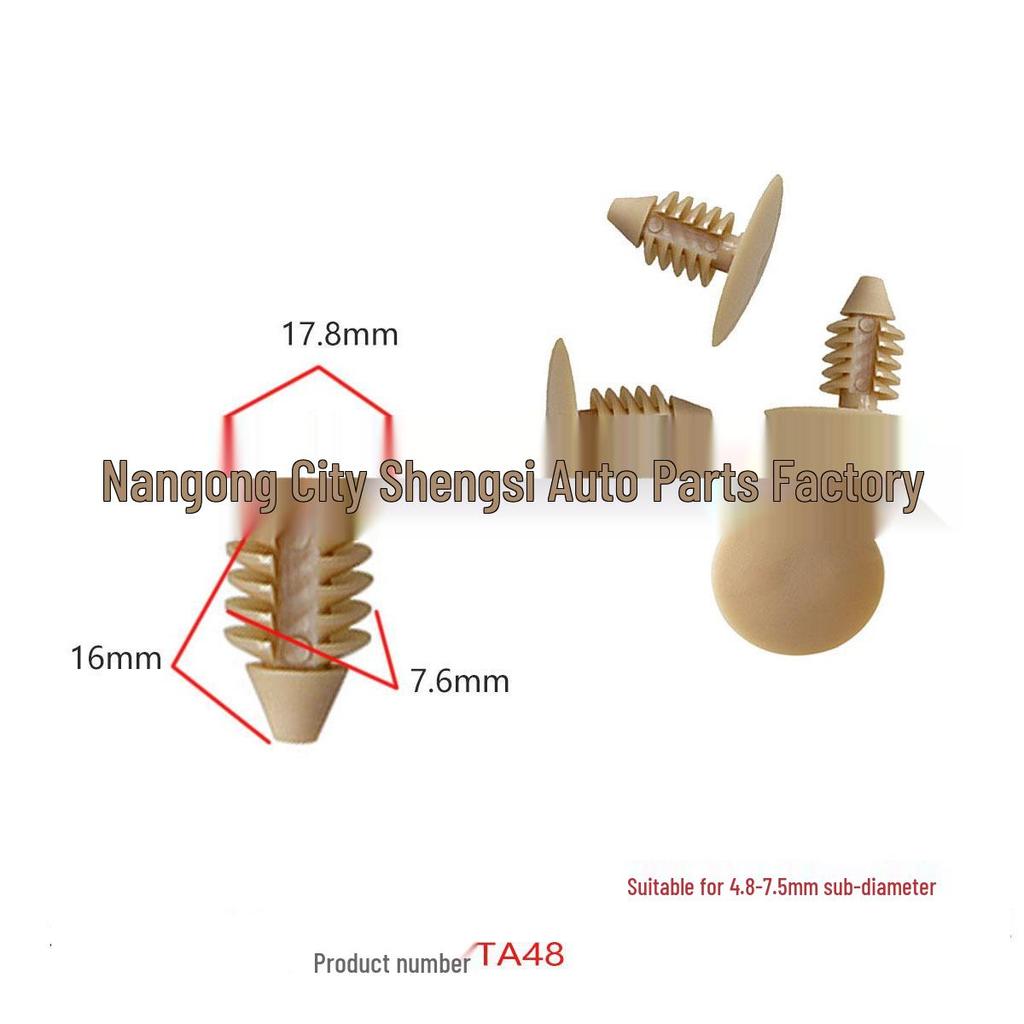 Chery Car Door Trim Panel Accessory Clip Skirt Fixing Buckle