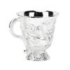 Retro Wine Glass Metal Multi Functional Decorative Shot Glass Wine Chalice for Bar Display Cabinet