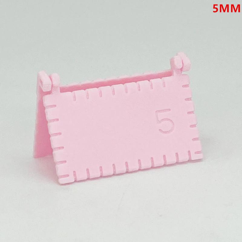 1/3 Pcs Sewing Guide Template For Consistent Stitches 3/4/5Mm Spacing Precision Sewing Tool For Fabric Embroidery Leather Craft
