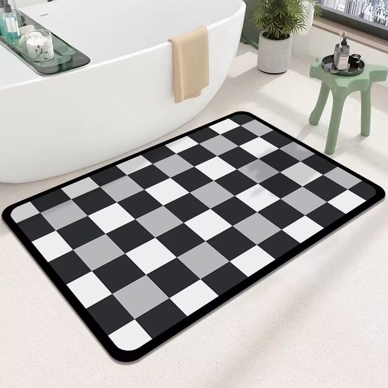 

Диатомовая грязь мягкий коврик для пола вход в душ впитывающий коврик нескользящий 40X60cm 15.7X23.6in