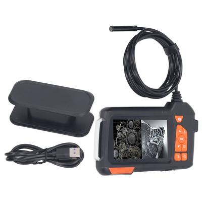 4.5in Industrial Endoscope Digital Display Waterproof Photo Record 1080P 8mm Lens Endoscope Inspection Camera 2m   6.6ft