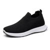 Mode Damen Casual Vulkanisierte Schuhe Mode Mesh Elastische Gestrickte Sneakers Damen Flach Damen Slipper Damen Schuhe Feminino Zapatos