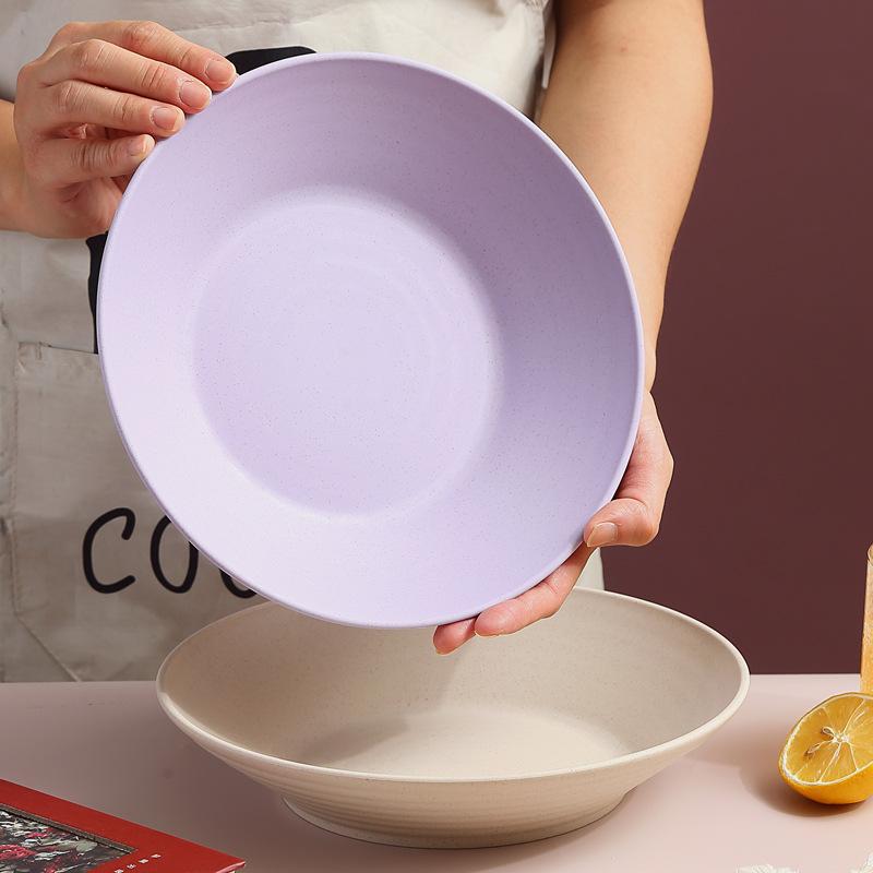 Prohlubte Osobnost Talíře Několik Kombinací Jídelních Sestav Ovocný Talíř Odolný proti Pádu Zeleninový Talíř Kreativní Plastový Jídelní Talíř