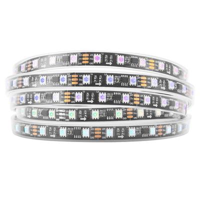 BTF-LIGHTING LED Illumination Strip, WS2811, DC12V, RGB5050 Addressable, Dream Color, 5M, 300 LEDs, Neopixel, Programmable, Cuttable, Black PCB, IP67