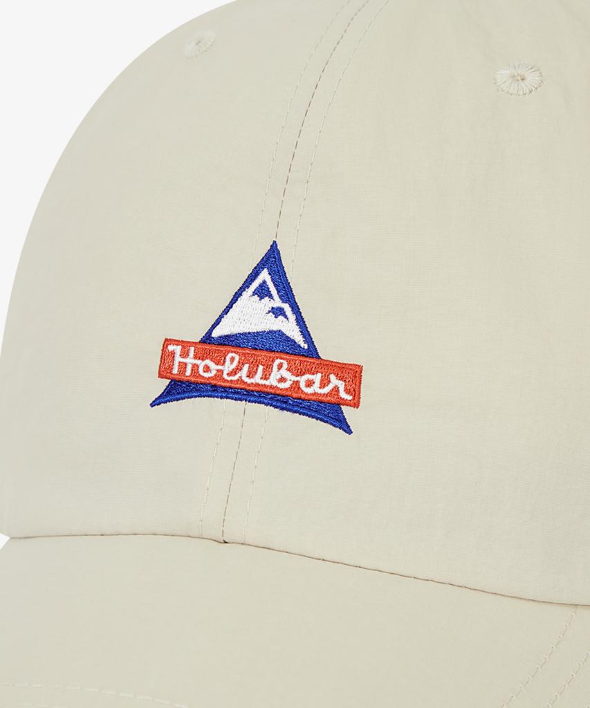Holluba 6P Logo Nylon Cap Beige