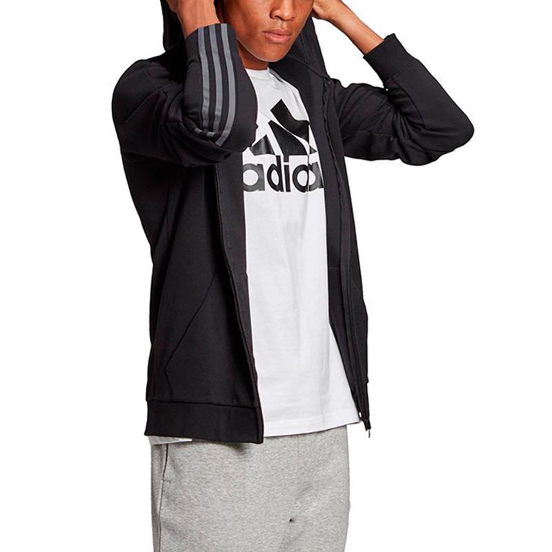 Adidas Jackets Men's Black Hooded Moderate Other GP8603