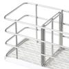 Freestanding Storage Shelf Stainless Steel Drain Rack Brush Holder Sink Organizer Sponge Tray