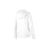 Skechers Solid Color Logo Loose Woven Comfortable Cool Feel Hooded Dust Wind UV Protection Sun Protection Jacket Women Jackets P223W081-0019