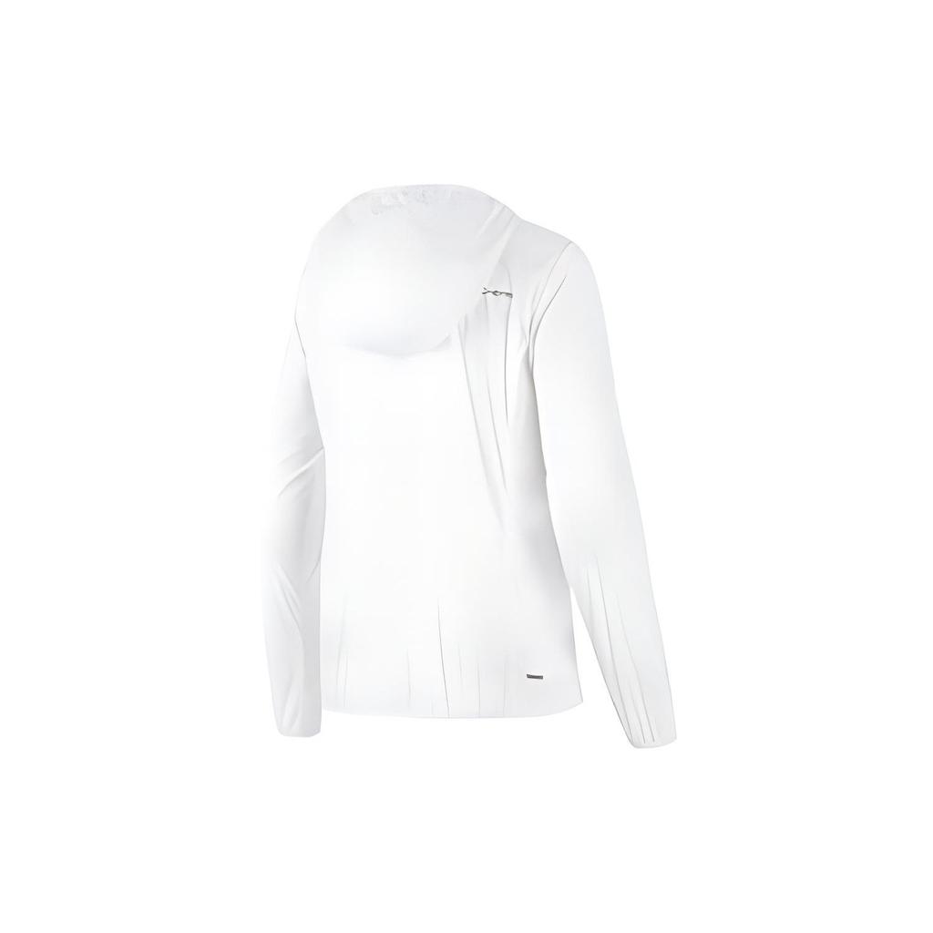 Skechers Solid Color Logo Loose Woven Comfortable Cool Feel Hooded Dust Wind UV Protection Sun Protection Jacket Women Jackets P223W081-0019