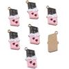 16 Styles KC Gold Drop Oil Fresh Flower Valentine's Day Pendant Charms - Premium and Creative Ornaments