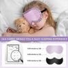 Máscara de Dormir Infantil, Máscara de Olhos 100% Seda de Amora Genuína, Máscara de Dormir para Crianças com Elástico Ajustável, Cobertura de Olhos Macia e Bloqueadora de Luz Presente para Meninos