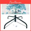 Durable Deep Green Metal Christmas Tree Stand Base With 35cm Diameter For Stability