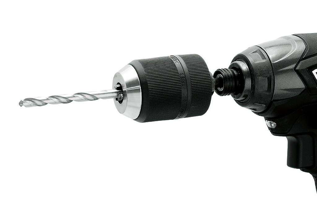 Takagi EARTH MAN Drill Chuck, Lightweight, Anti-Snagging Drill Chuck, 13mm