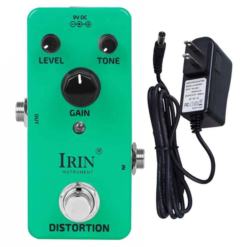 IRIN XG-5 Distortion Guitar Pedal Digital Analog Distortion Electric Guitarra Effect Pedal True Typass Guitar Parts Accessories