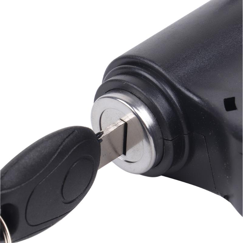 Ebike Ignition Lock Key Switch 12V-72V 2 Wires with 2 Keys Corrosion Resistant for Electric Scooter Moped ATV Use one size