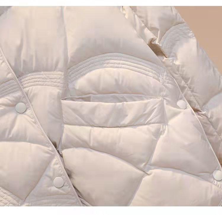 Women's Petite Light Down Jacket - Winter 2021 Fashionable & Stylish Outerwear