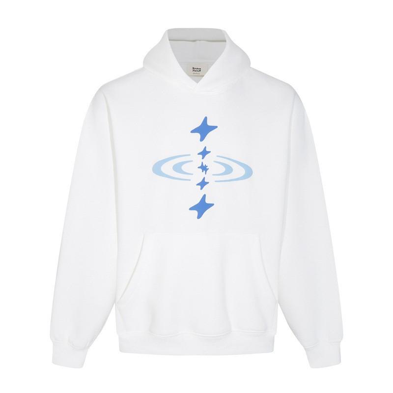 Broken Planet Hoodie Mens Oversized Streetwear Cotton Sweatshirt With Graphic Print 2025