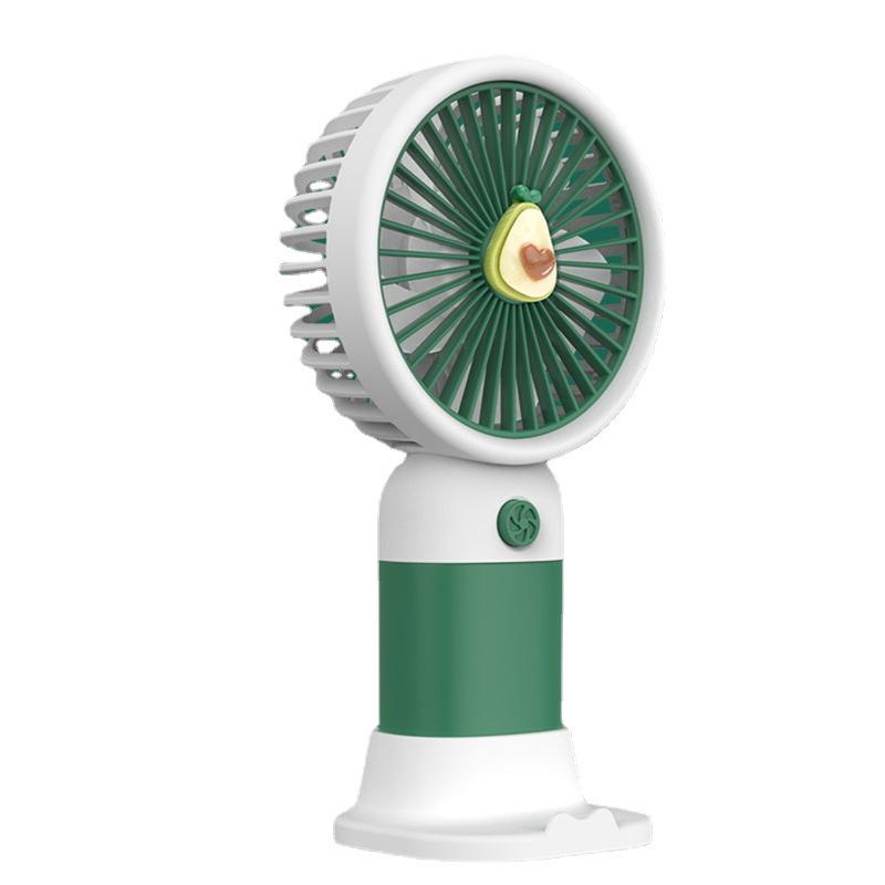 Portable Mini Cartoon Flower USB Desk Fan - Student Gift