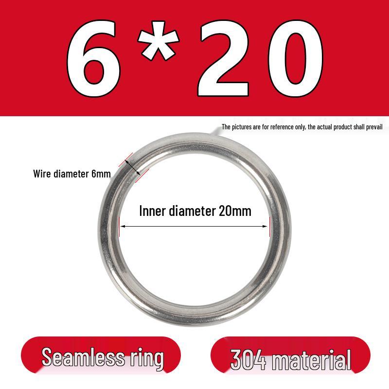 Stainless Steel Seamless O-Ring: Corrosion-Resistant Accessory for Handbags and Pet Gear