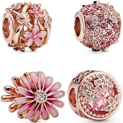 Original Panjia Bracelet Beads 925 Sterling Silver Ladies Luxury Jewelry Pendant Gift Making