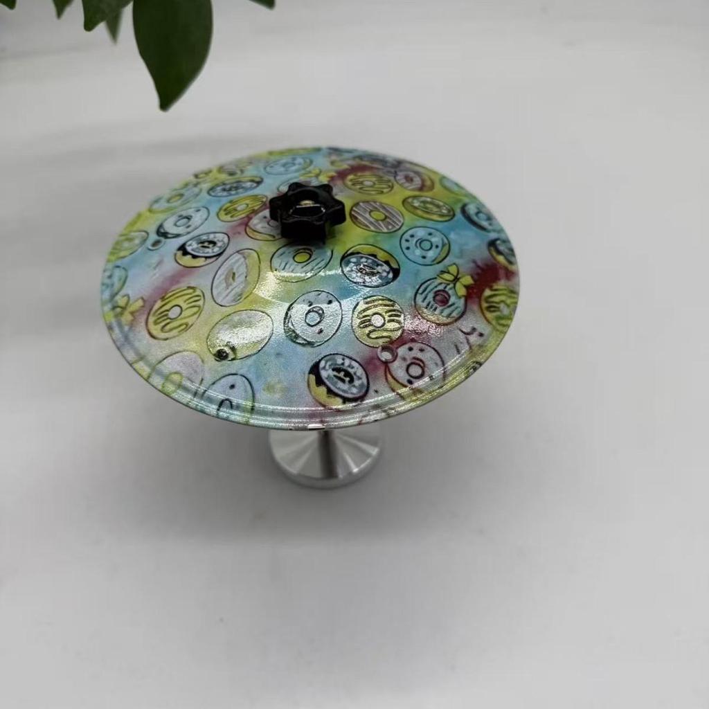 Compact Air Vent Mini Drum Cymbal for Desktop Collision