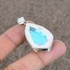 Mystic Topaz Gemstone Handmade 925 Sterling Silver Jewelry Pendant 1.81" KKG-59