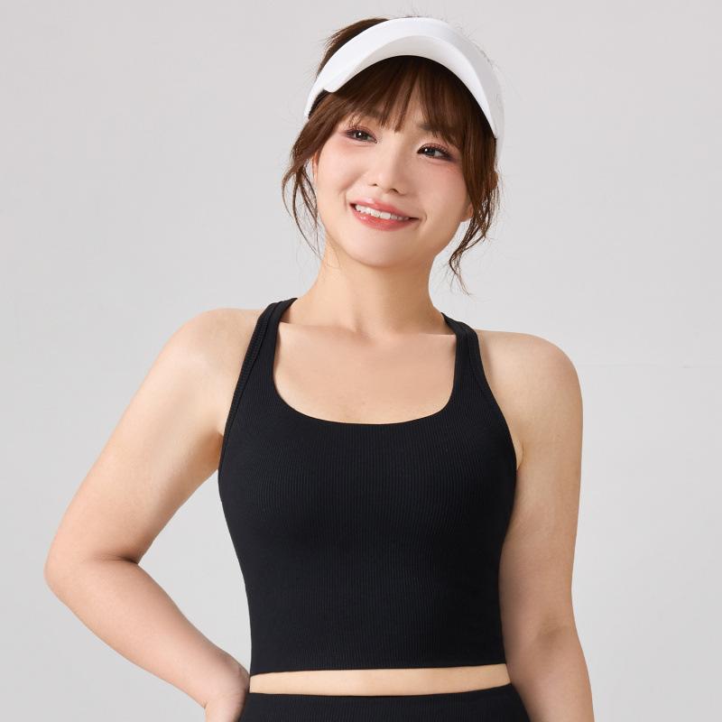 New nude-feel beautiful back tank top, comes with cups, sporty, sexy, tight sleeveless outerwear, sleeveless top, side bust, halter strap XXL