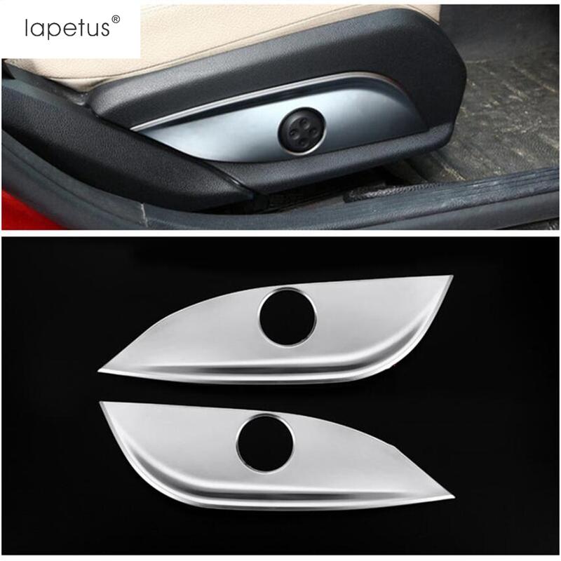 Seat Adjust Button Swtich Panel Frame Decoration Cover Trim For Mercedes Benz C CLASS W205 2014 - ABS Accessories Interior