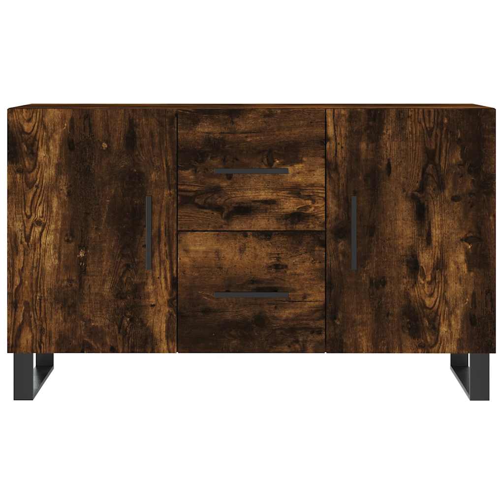 Sideboard Smoked Oak 100x36x60 Cm Particleboard
