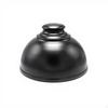 Utilitarian Light Fixture Shade, Black Metal, E27 DIY Replacement